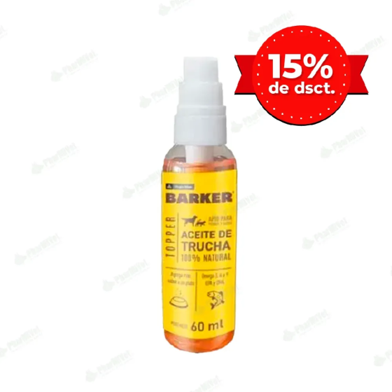 ACEITE DE TRUCHA BARKER X 60 ML