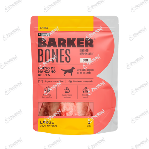 [8680304026] BARKER BONES LARGE X 450 GR