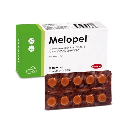 [8010104007] MELOPET X 30 TB (MELOXICAM 1MG)